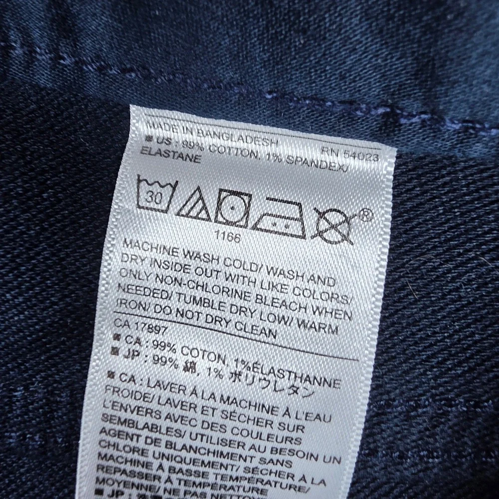 NEW Banana Republic Travel Jean Mens 31x32 Navy Athletic Fit S/599223